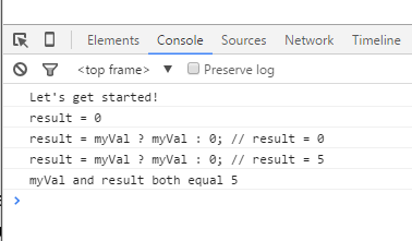 typescript ternary assignment